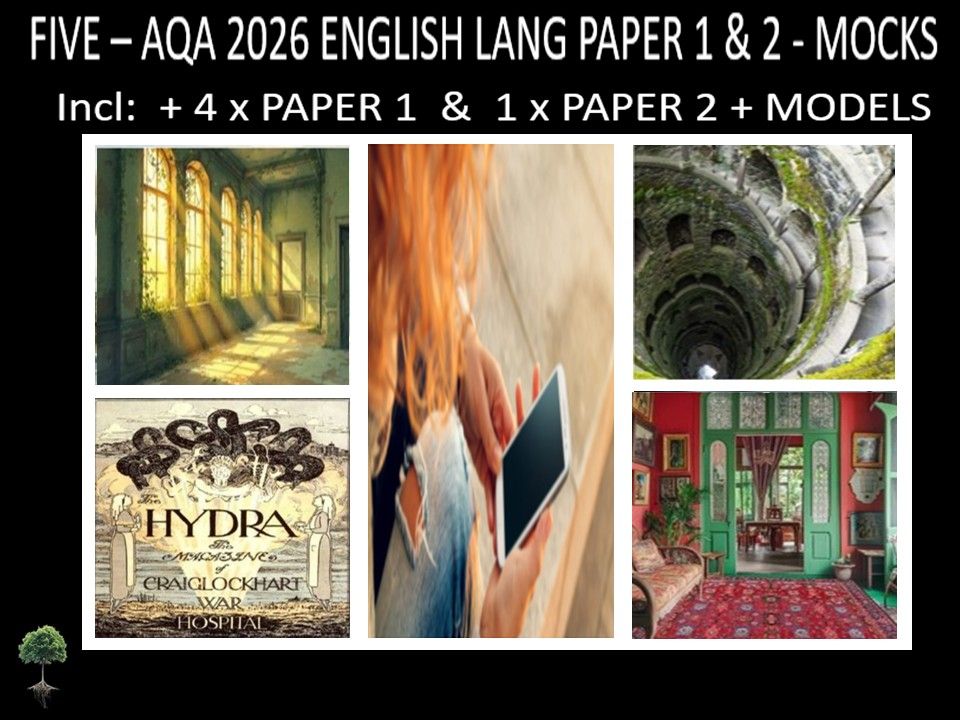 FIVE - AQA PAPER 1 & 2 | 2026 FULL MOCKS | MODELS