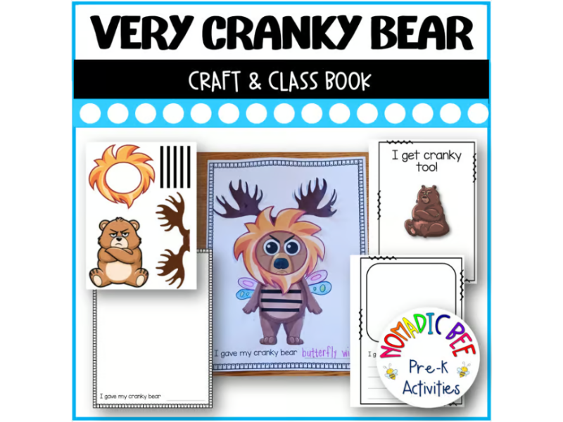 The Very Cranky Bear Activities - Craft and Class Book