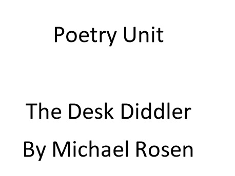 The Write Stuff Desk Diddler Poetry Resources Year 2