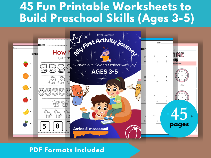 My First Activity Journey (Ages 3–5)