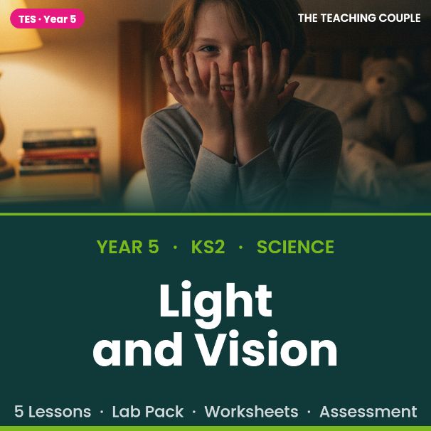Y3/6 Science: Light & How We See | Full Unit + Investigation