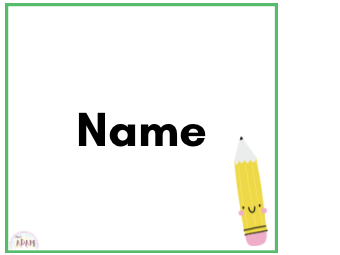Peg labels x30