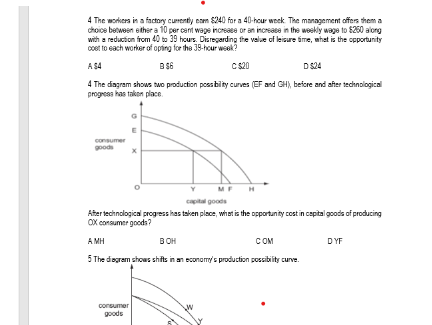 Opportunity Cost-AS level Economics MCQs