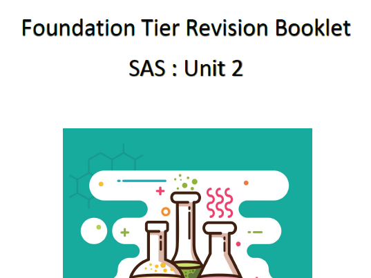 SAS Unit 2 Foundation Tier Revision Booklet