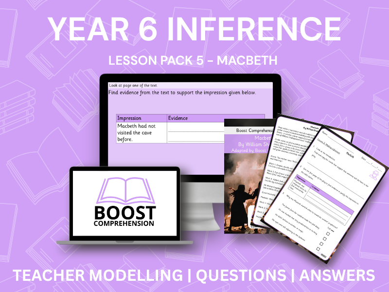 Inference Lesson Year 6 – Macbeth Excerpt