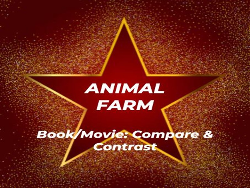 Compare & Contrast (Book vs Movie) for Animal Farm - Literary Module