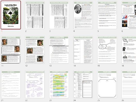 Lord of the Flies GCSE Revision Booklet