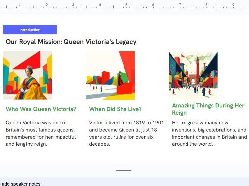 Meet Queen Victoria! A Journey Back in Time