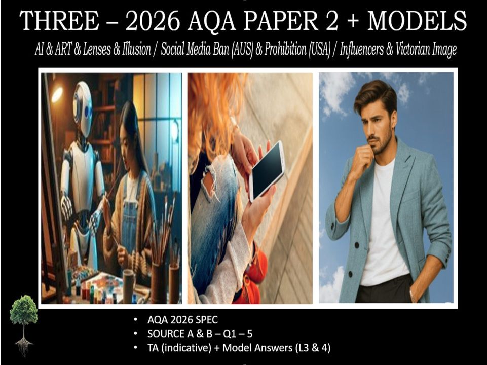 THREE - AQA PAPER 2 | 2026 FULL MOCKS | MODELS