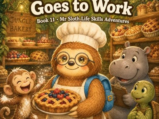 Mr Sloth Life Skills Adventures: Goes to Work | EYFS KS1 KS2 | PSHE Careers  | 5-Lesson Unit Pack