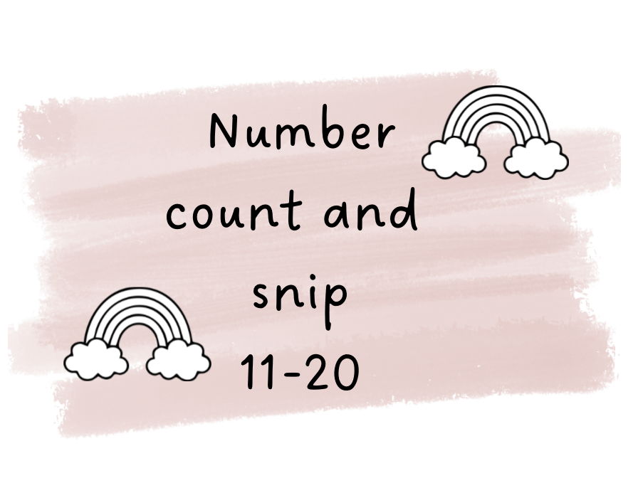 Count and Snip 11-20 Ten Frame