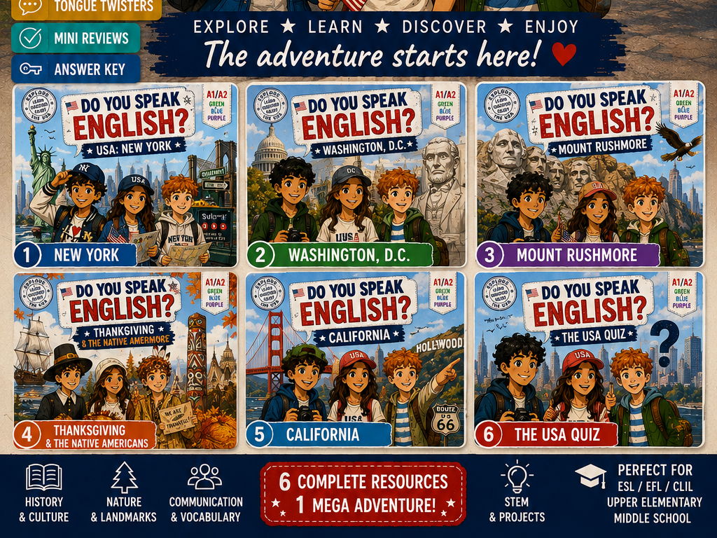 Do You Speak English? USA Mega Bundle