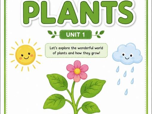 Grade 1 Science – Plants | Parts of Plants, Plant Needs, Water, Light & Caring for Plants