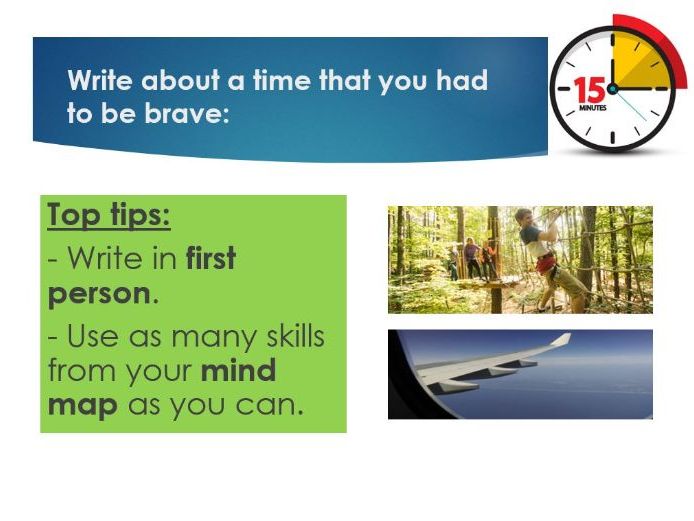 Autobiography Lesson - Tension (Bear Grylls)