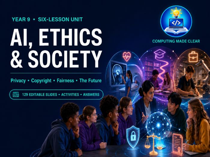 Year 9 AI Ethics & Society - Complete Unit