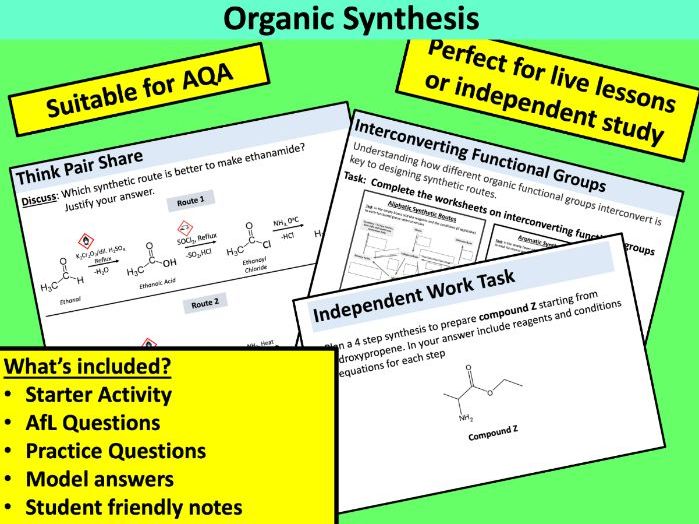 Organic Synthesis (AQA)