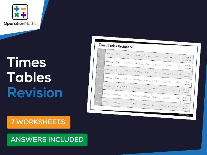 Times Tables Revision