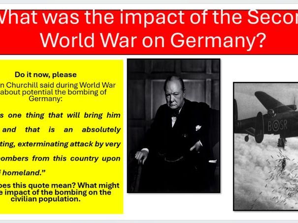 What was the impact of the Second World War on Germany?