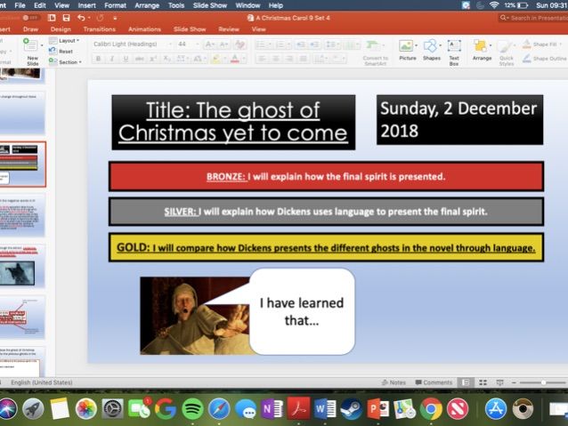 A Christmas Carol KS3