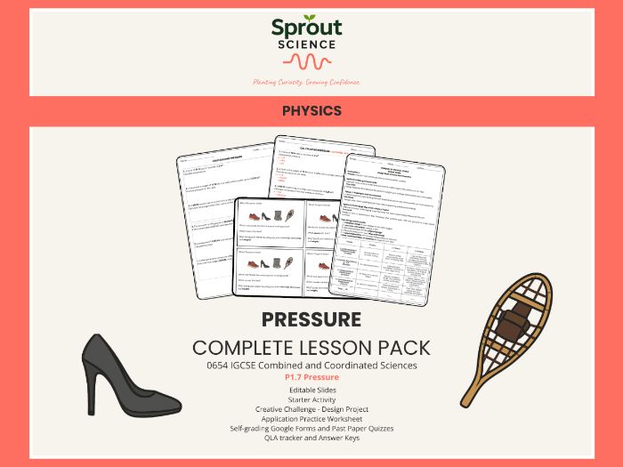 Pressure| Complete Lesson Pack