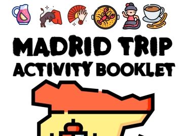 Madrid Trip Activity Booklet