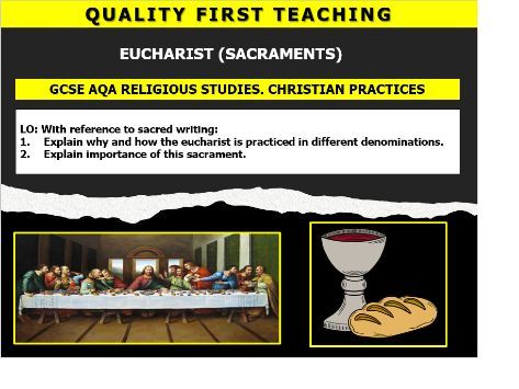 EUCHARIST (SACRAMENTS)