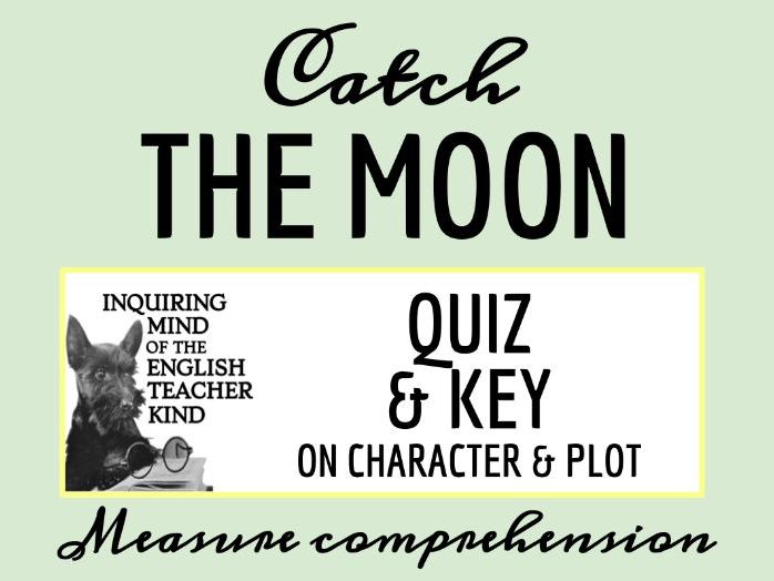 Catch The Moon By Judith Ortiz Cofer "Catch the Moon" by Judith Ortiz Cofer Quiz | Teaching Resources