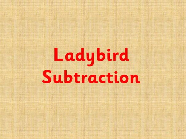 Ladybird subtraction