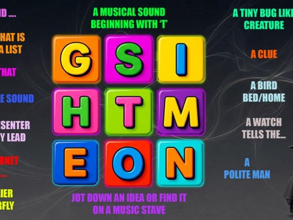 9-Letter Puzzle Grid - Morning Starter