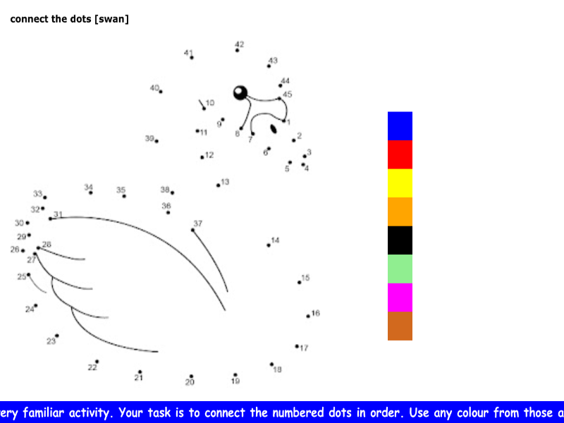 connect the dots [swan]