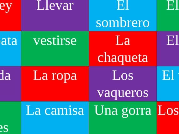 Spanish retrieval practice