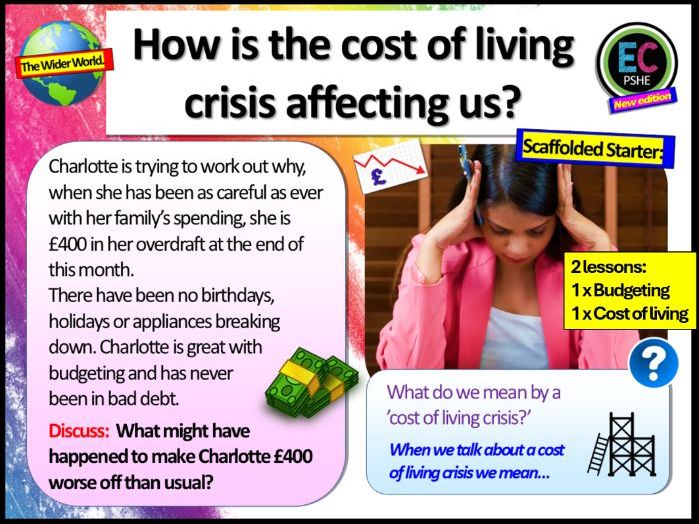 Managing Money + Cost of Living Crisis Lessons