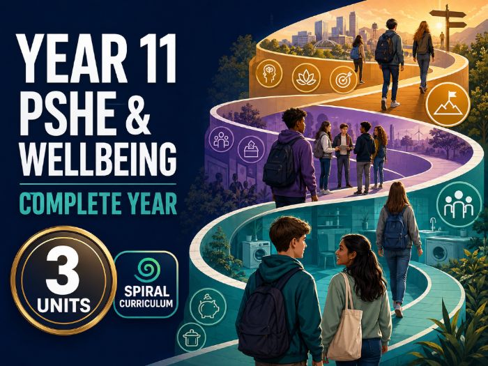 Year 11 PSHE & Wellbeing: Complete Year (3 Units, Spiral)