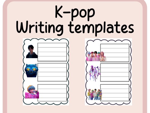 K-pop demon hunters- writing templates