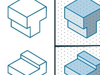 Isometric Drawing Worksheet 3