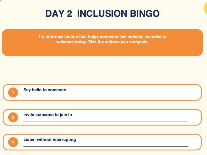 Kindness Countdown | 5 Day Anti Bullying Tutor Time Activity Pack
