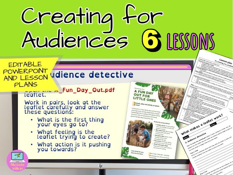 Creating for Audiences: Canva leaflet design for different target audiences