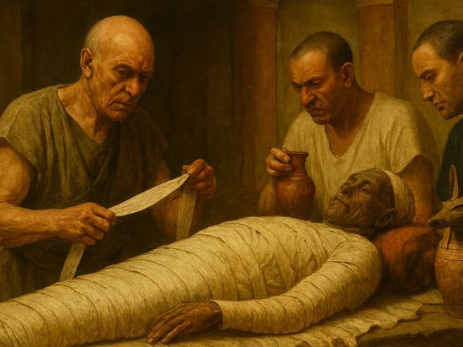 VOCABULARY STORY 680    WHY WAS TUT'S MUMMY A RUSH JOB?