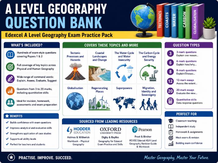 Edexcel A Level Geography - Question Bank