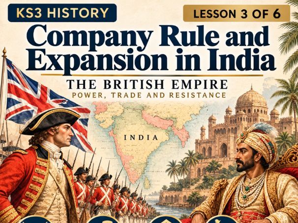 KS3 History | Company Rule and Expansion in India | British Empire | Lesson 3