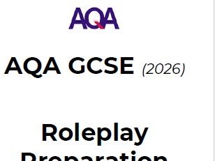AQA GCSE Spanish Roleplay Booklet