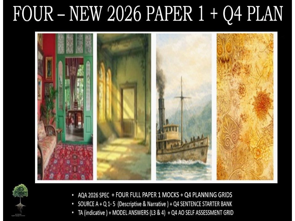 FOUR - NEW PAPER 1 | 2026 FULL MOCK | Q4 PLAN