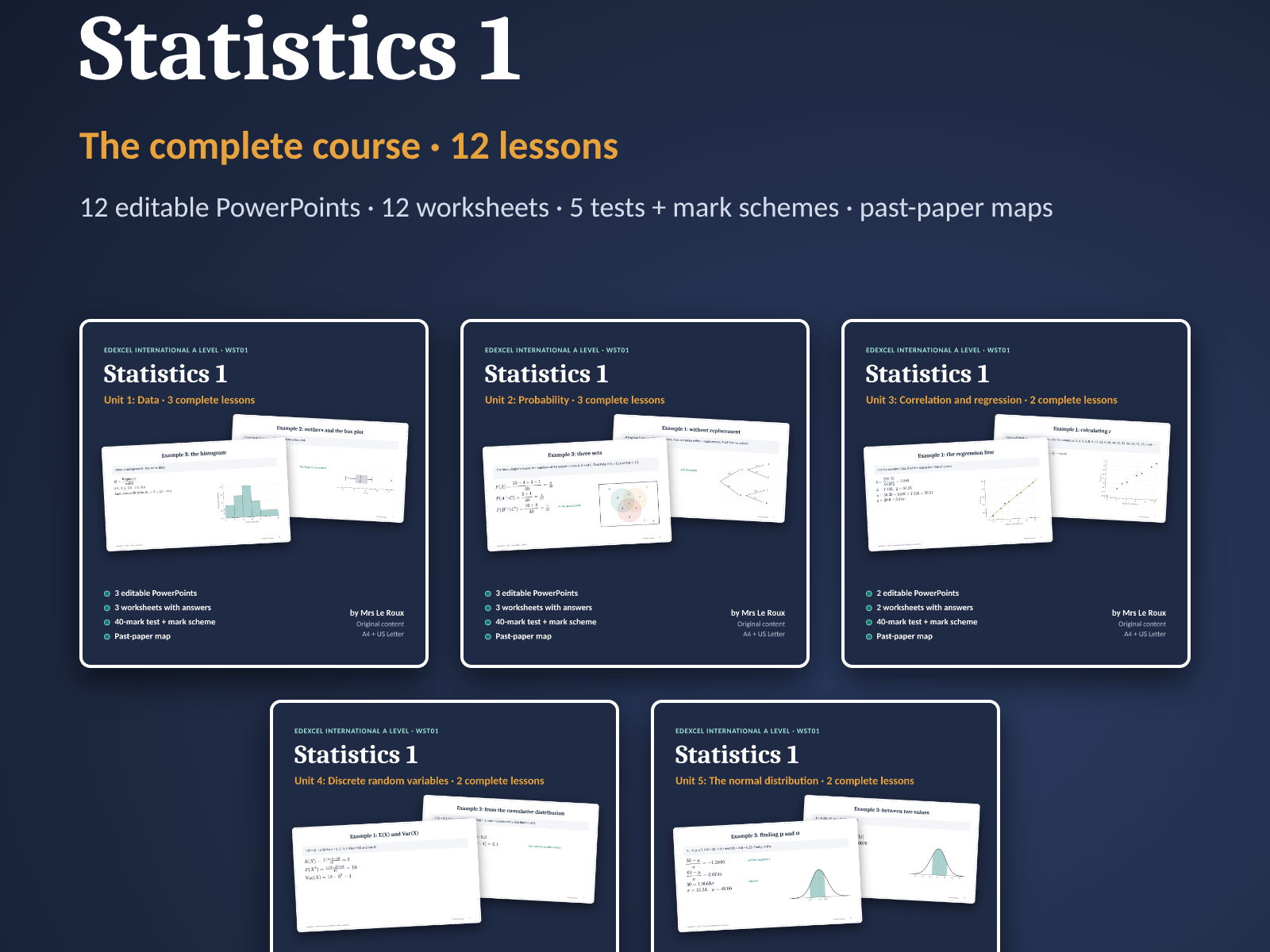 S1 complete course bundle