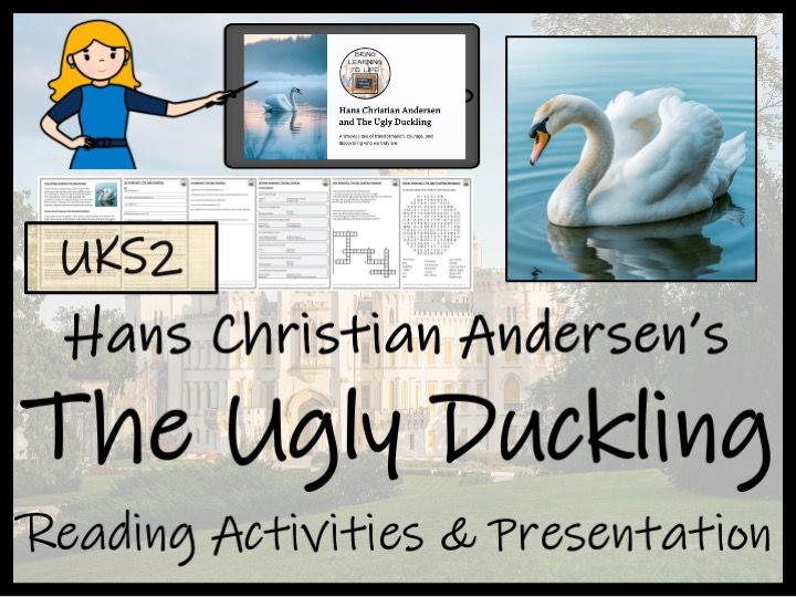 The Ugly Duckling Reading Comprehension Hans Christian Andersen | Year 5 or Year 6