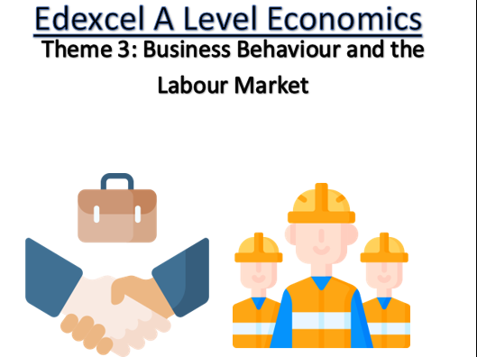 Microeconomics - Theme 3 Revision Booklet - Edexcel A-Level