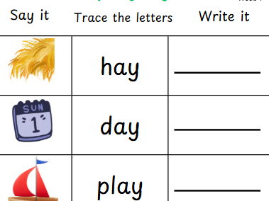 Look, Say and Cover (AY)