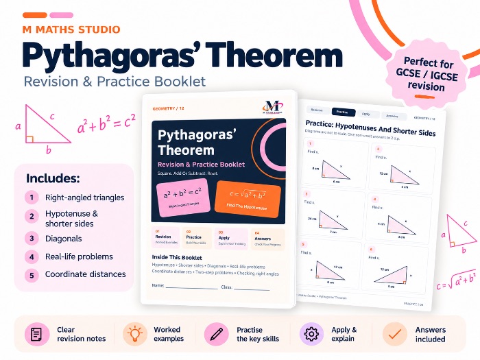 Pythagoras Theorem | Revision Booklet