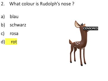 Weihnachten in Deutschland (Christmas in Germany), German, quiz, powerpoint, with answers