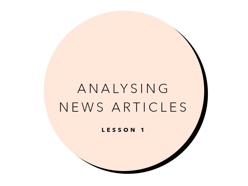 10 English – Teen Representations – an introduction to hard news articles and their features