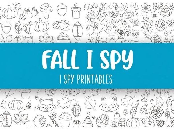 Fall I Spy – Coloring